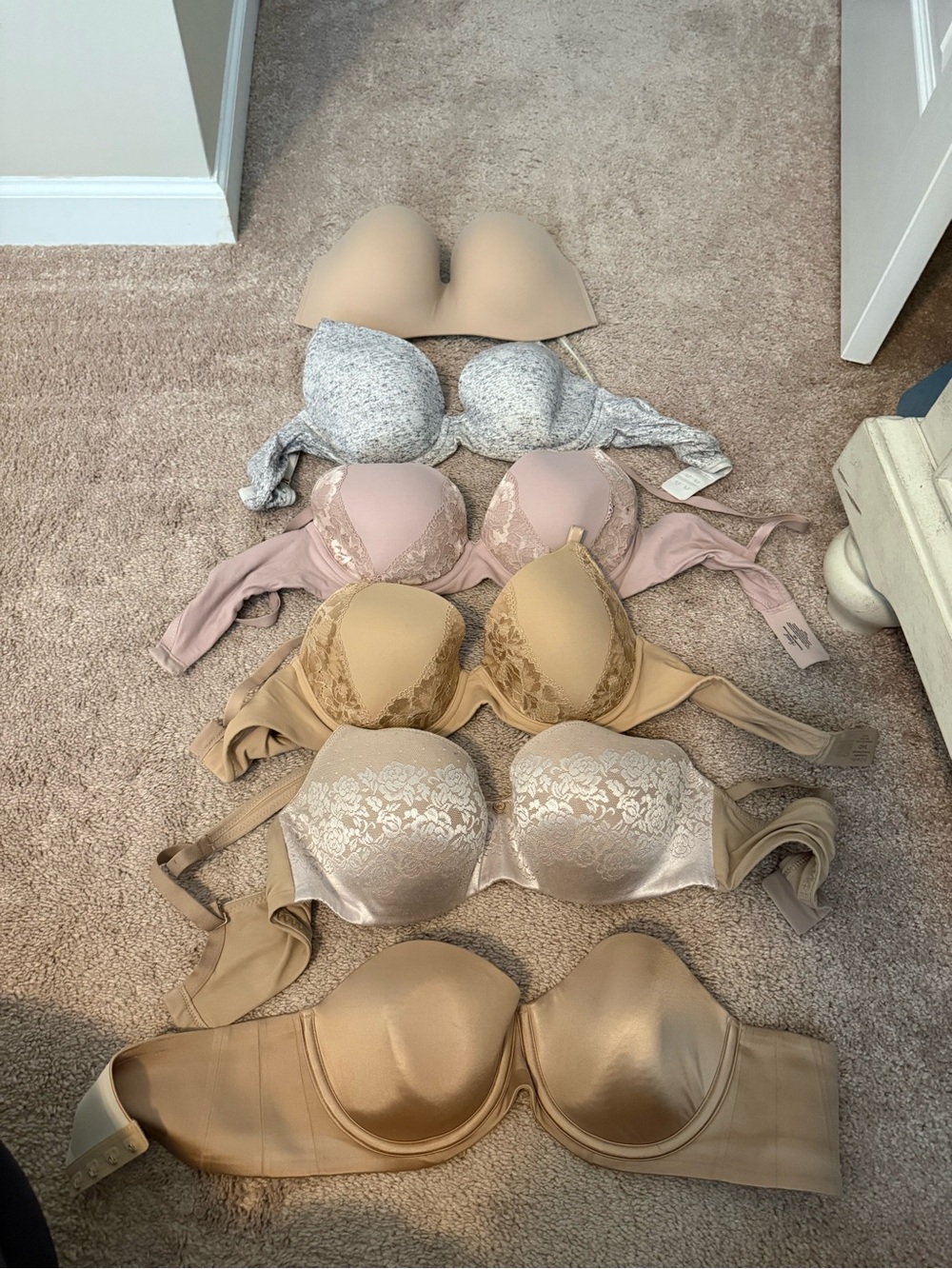 Variety of SOMA women’s bras